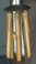 bamboo wood chime small plain
