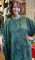 green ferns kaftan one-size