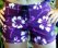 badgirl shorts purple