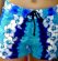 badgirl shorts turquoise/blue