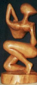 abstract  wood carving